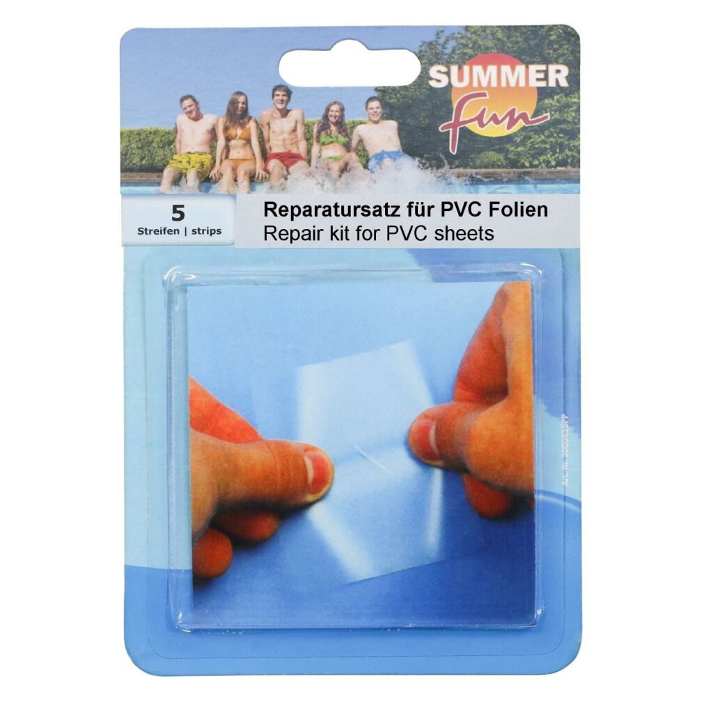 Kit de réparation Basic Summer Fun Film PVC 5 pièces