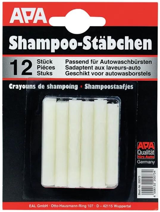 Apa shampooing pour voiture bâtons de shampoing 12er sb-card
