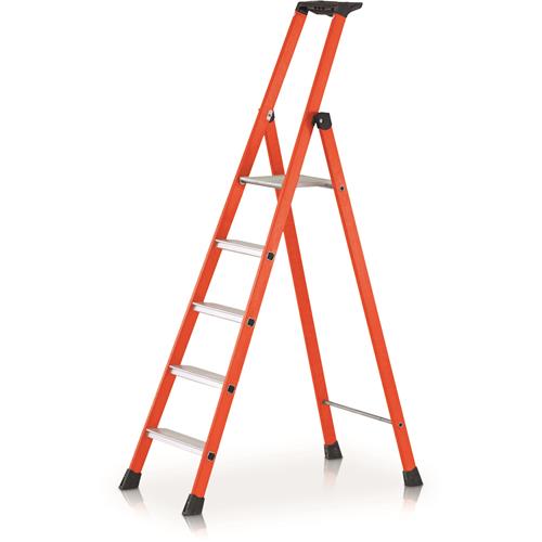 Zarges escalier plateforme plastique efamix s 1x5tr