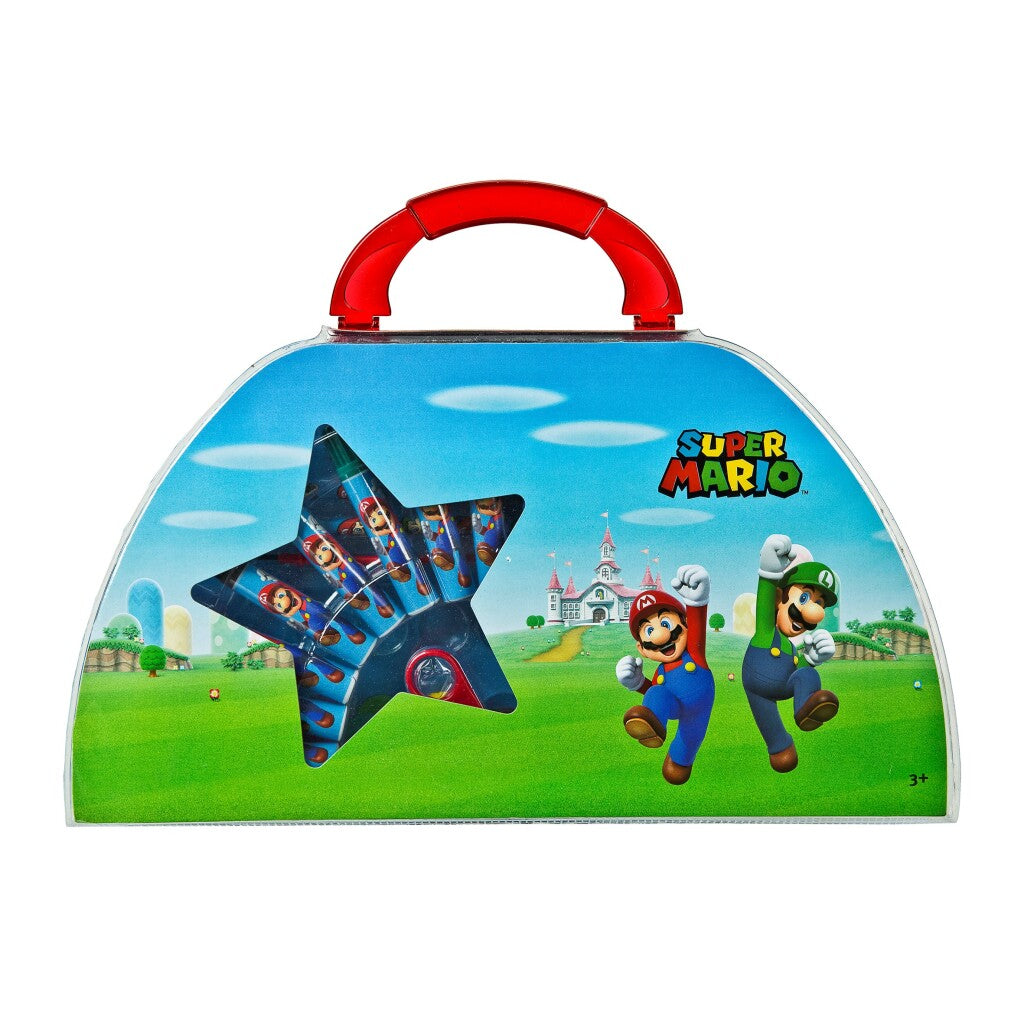 Valise couleur Super Mario 51 pièces