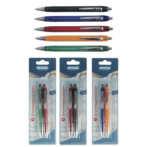 Stylos à bille Stylex 2 pièces