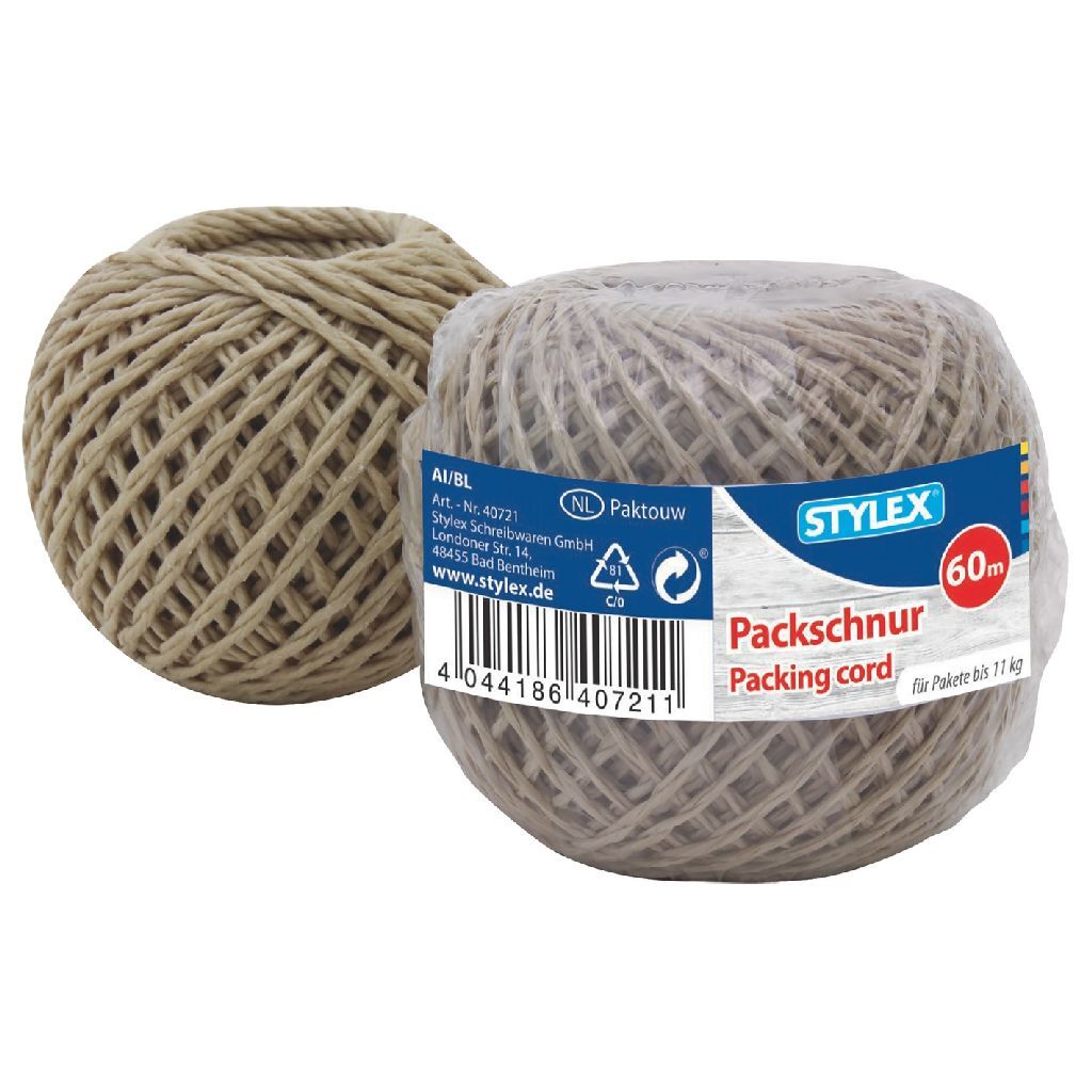 Ficelle Stylex 60 m marron