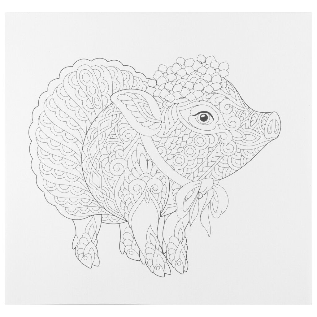 Stylex livre de coloriage adulte 24x24 cm