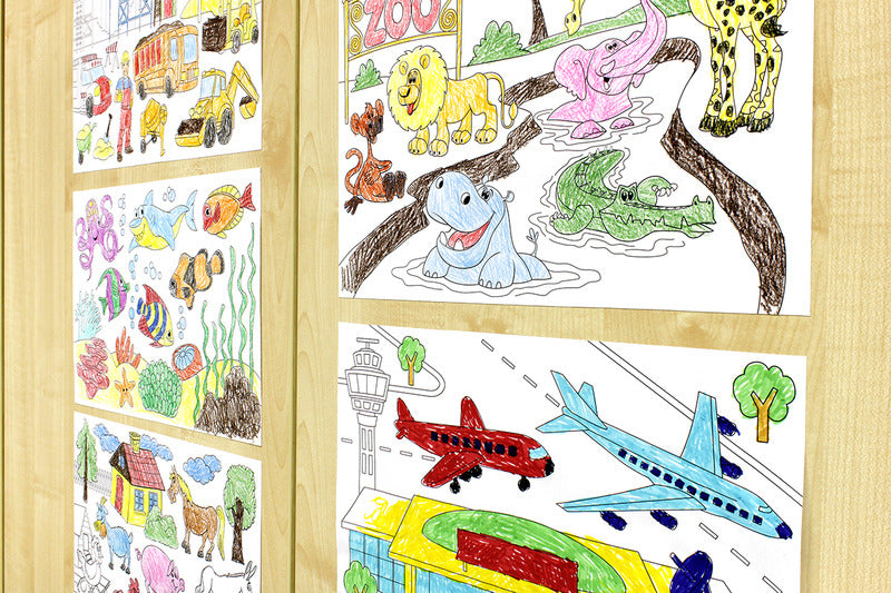 Van der Doelen notes d'information in-8719-08 livre de coloriage 300 mm x 200 mm livre de coloriage