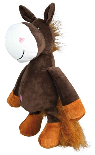 Cheval en peluche Trixie avec bruit d'animal