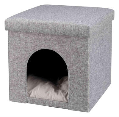 Trixie pouf chat panier relax-igloo alois gris