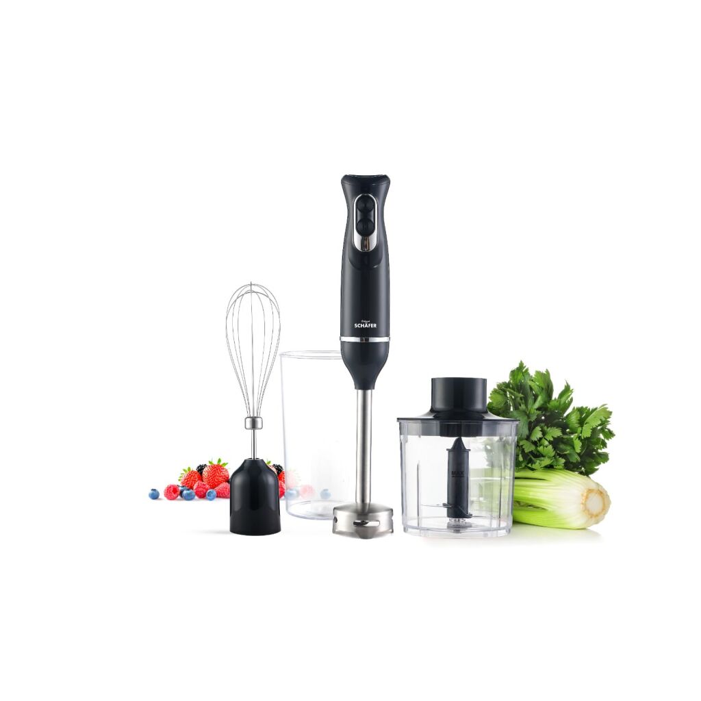 Schafer Schafer Mixeur plongeant 4 en 1 Noir
