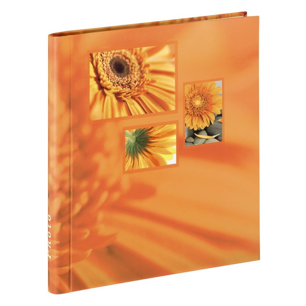 Hama album photo autocollant singo 28x31 cm 20 feuilles orange