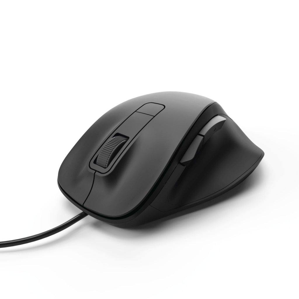 Hama souris optique à 6 boutons mc-500 avec câble noir