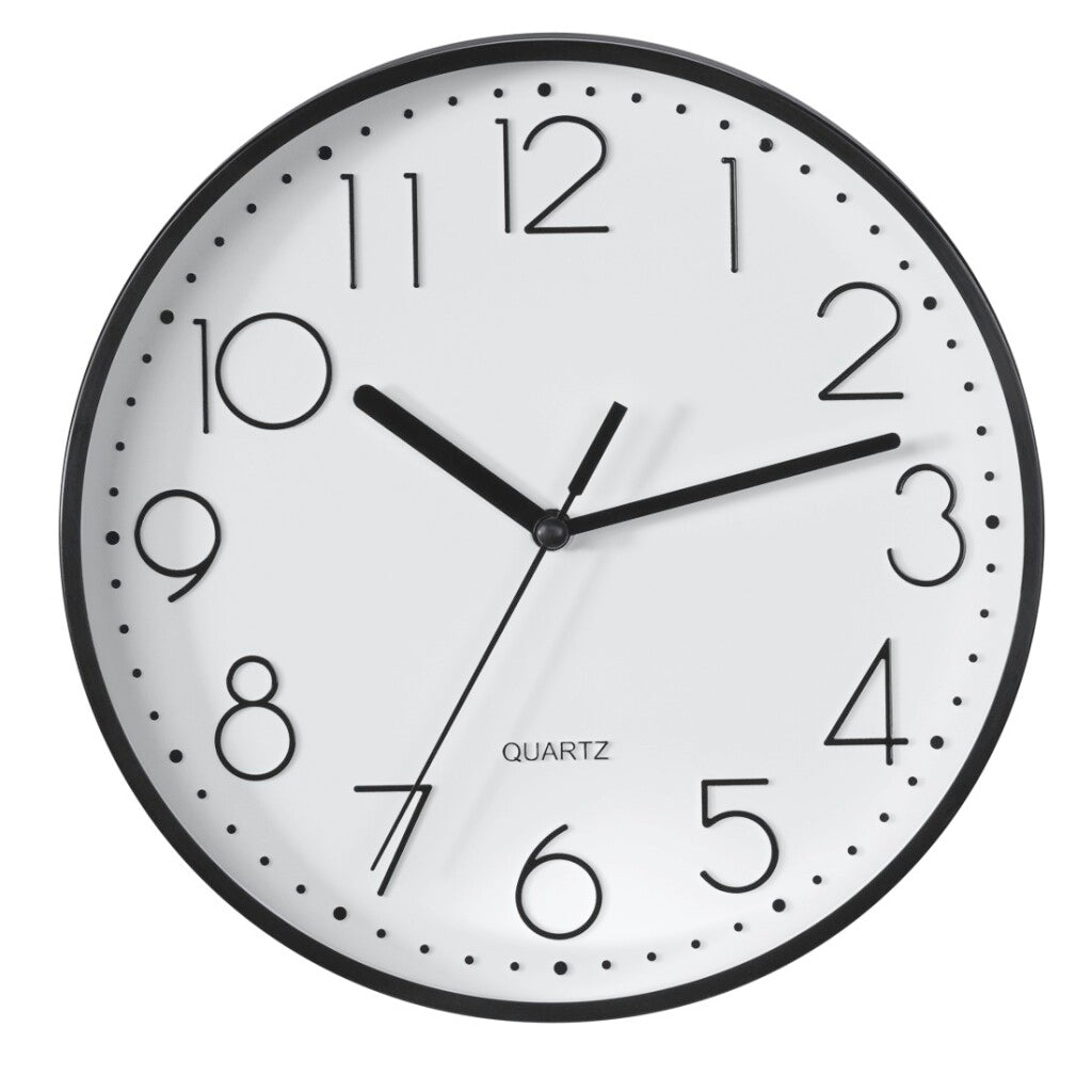 Hama Horloge murale PG-220 à faible bruit noir