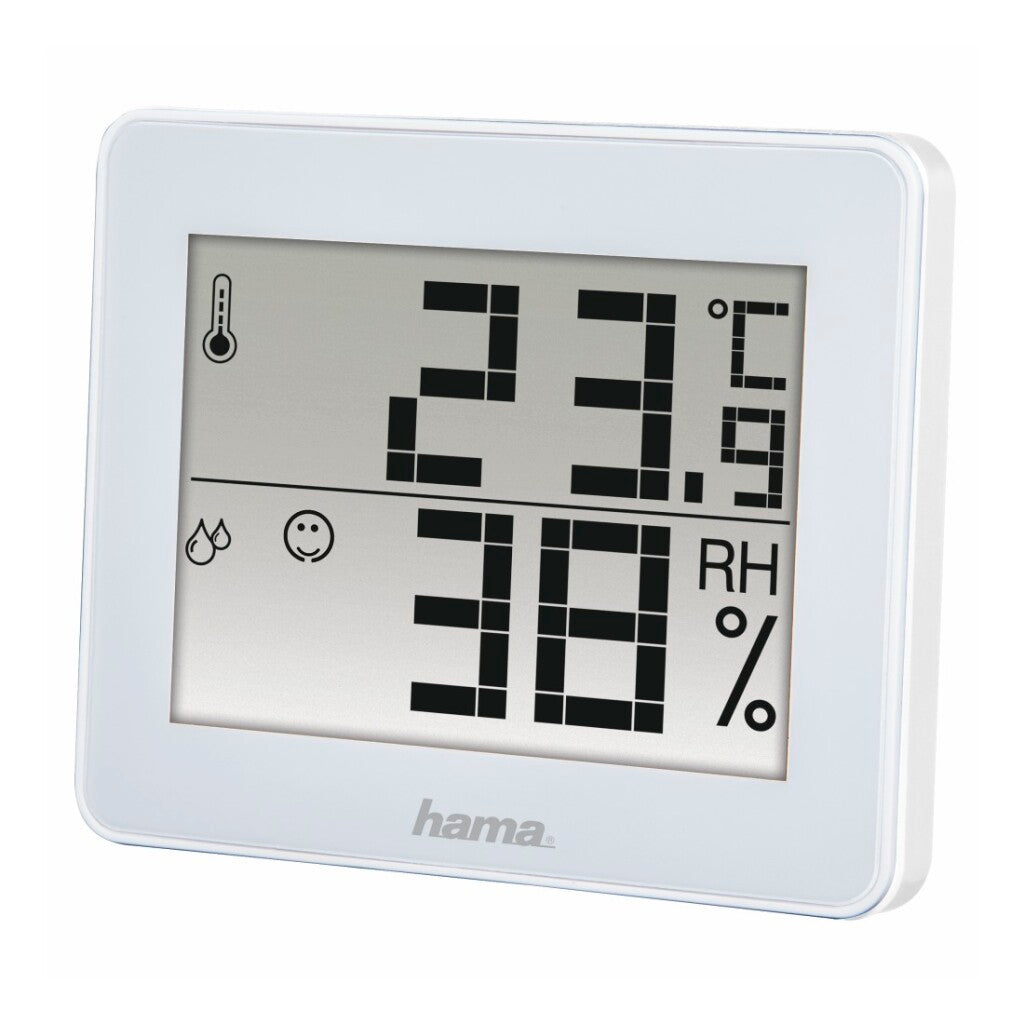 Thermo-hygromètre Hama th-130 blanc