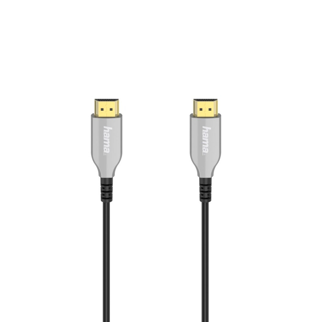 Hama fiche de câble commercial HDMI actif optique - fiche 4k plaquée or 10 m