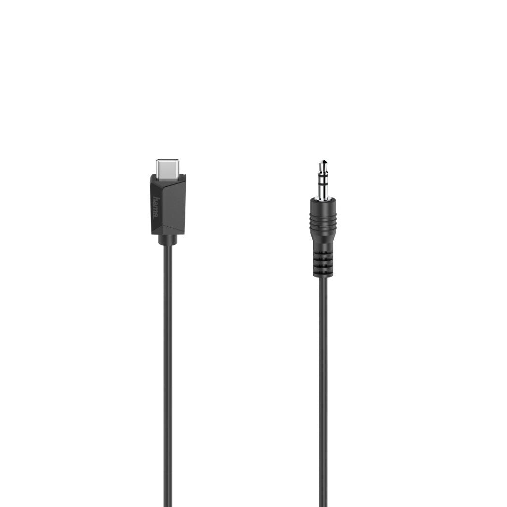Hama câble audio fiche USB-C - fiche jack 3,5 mm stéréo 0,75 m