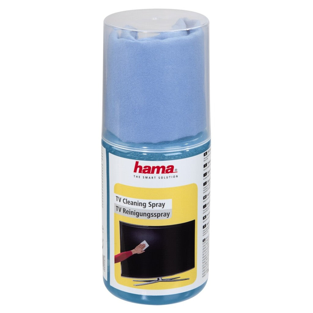 Spray nettoyant Hama TV 200 ml avec chiffon
