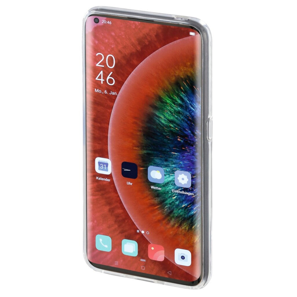 Hama coque crystal clear pour oppo find x2 pro transparent