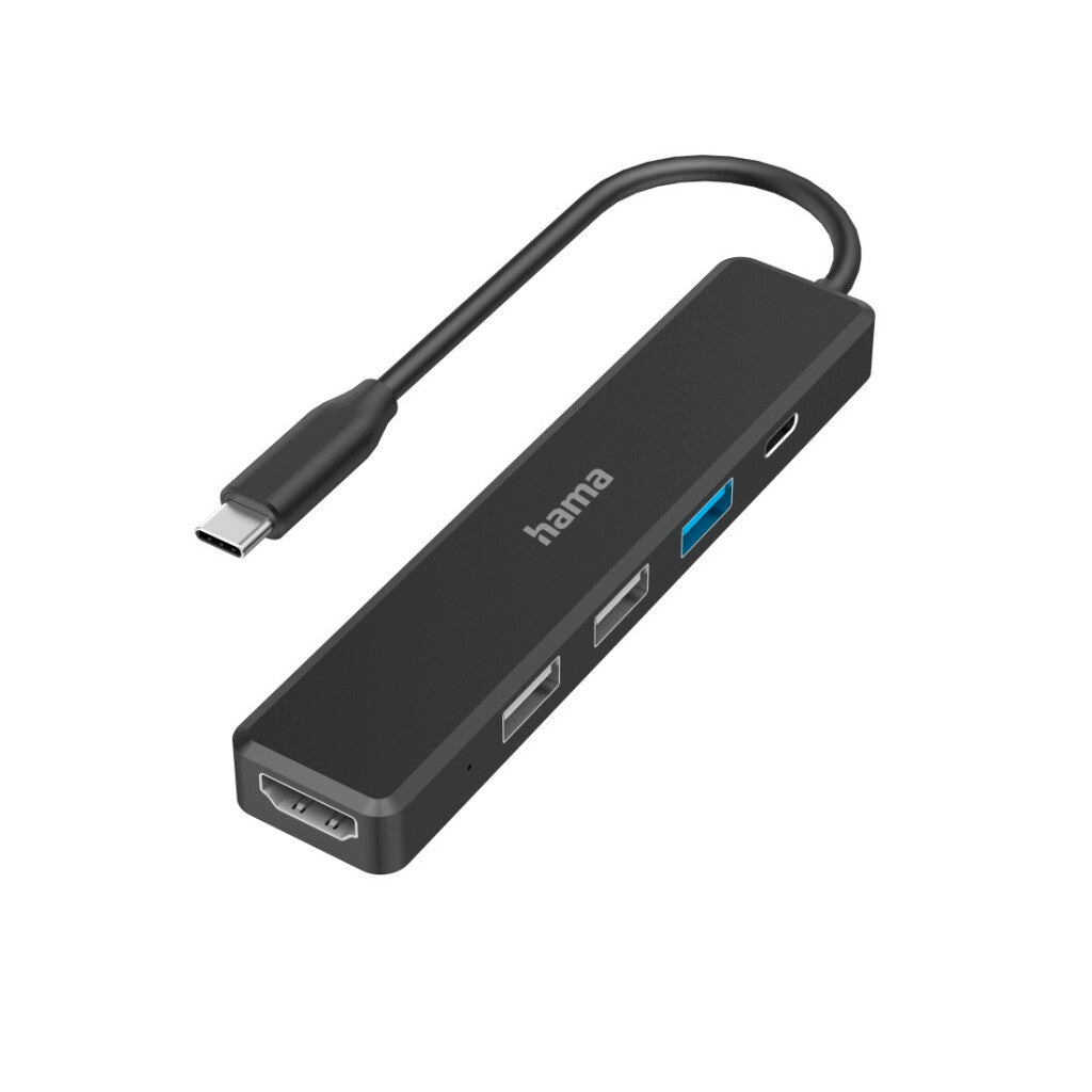Hama Hub USB-C Multiport 5 ports 3x USB-A USB-C HDMI commerce ;