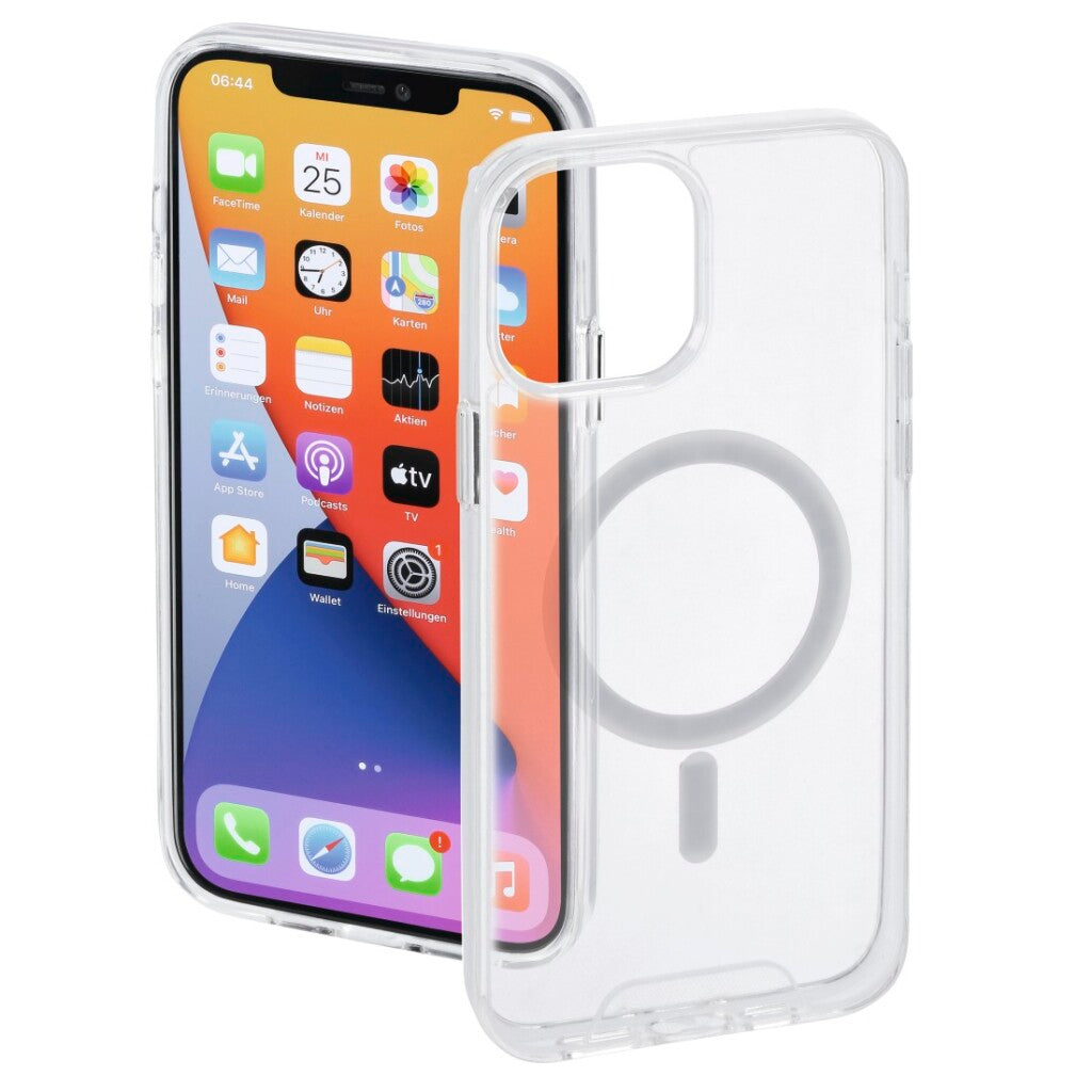 Hama housse magcase sécurité pour apple iphone 12 pro max transparent