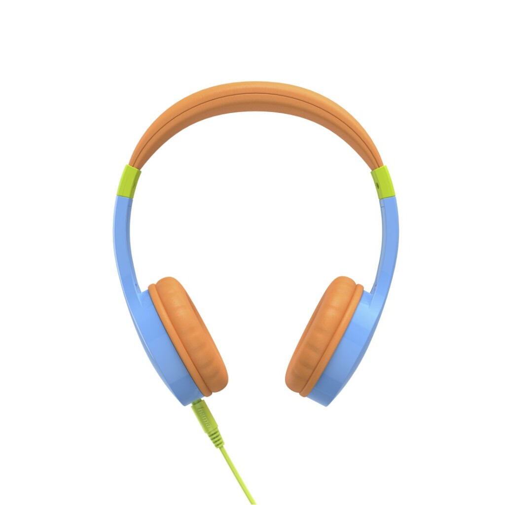 Hama kids guard casque supra-auriculaire pour enfants bleu orange