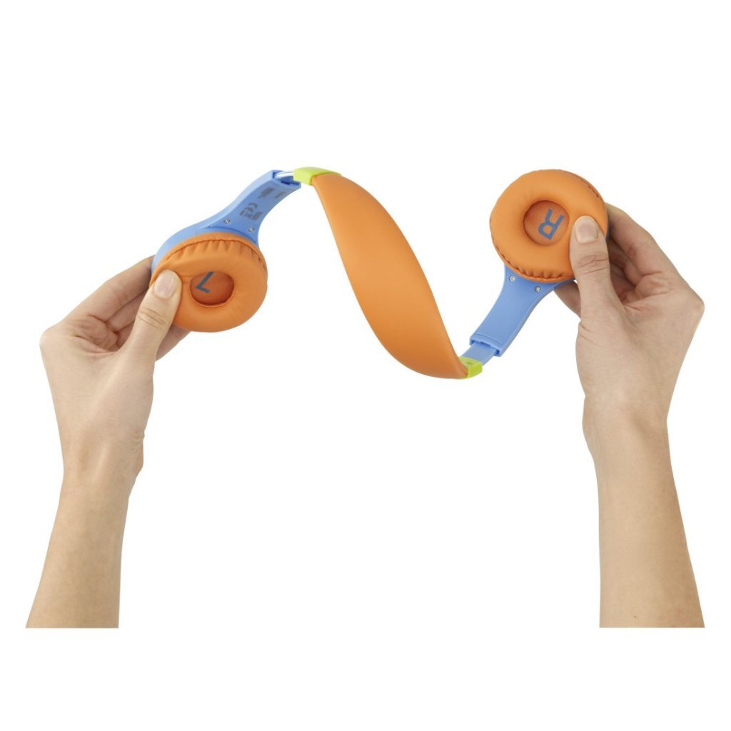 Hama kids guard casque supra-auriculaire pour enfants bleu orange