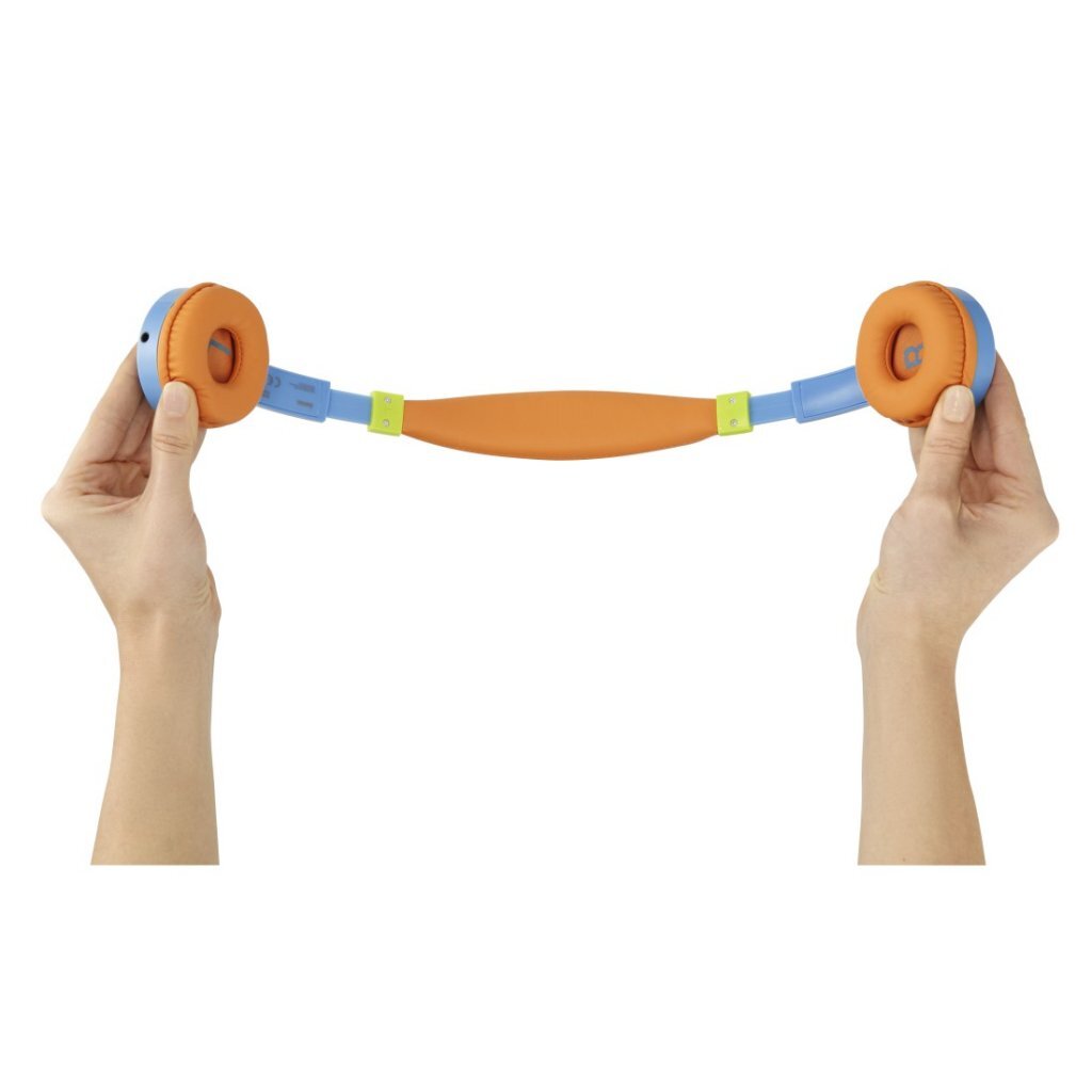 Hama kids guard casque supra-auriculaire pour enfants bleu orange