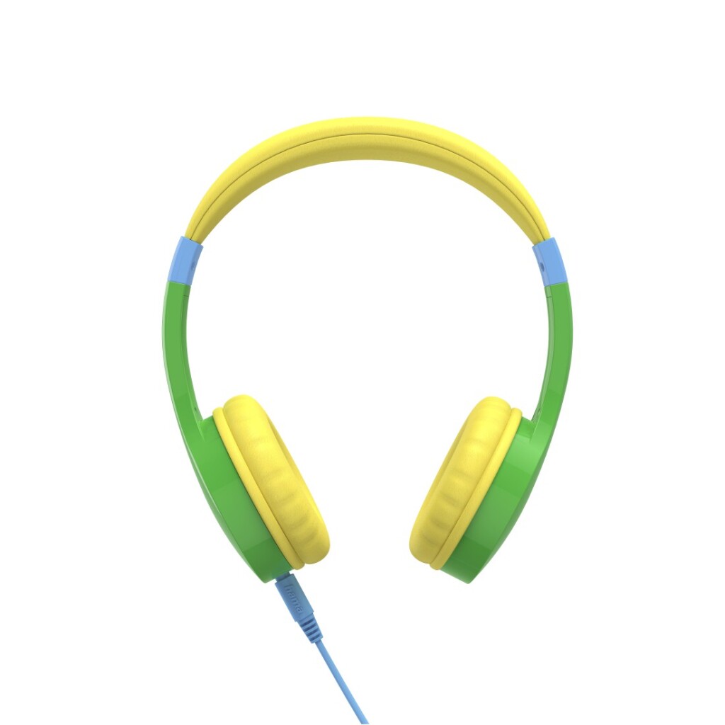 Hama kids guard casque supra-auriculaire pour enfants vert jaune