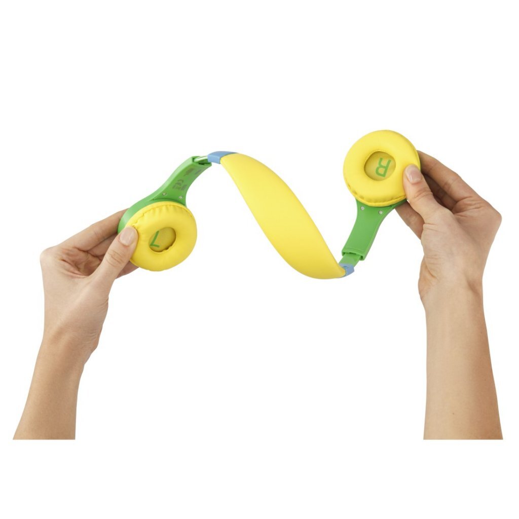 Hama kids guard casque supra-auriculaire pour enfants vert jaune
