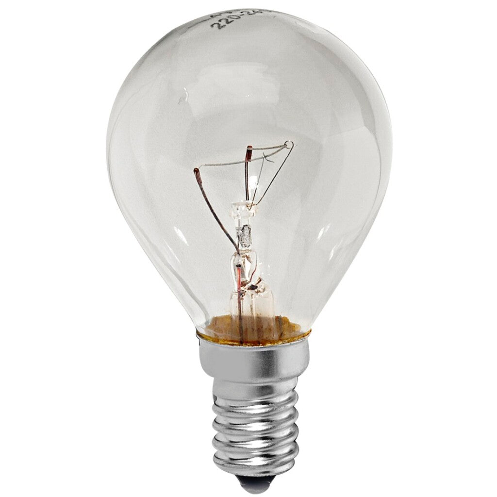 Lampe de four Xavax 40 W résistante à la chaleur jusqu'à 300 degrés ; e14 en forme de goutte clair