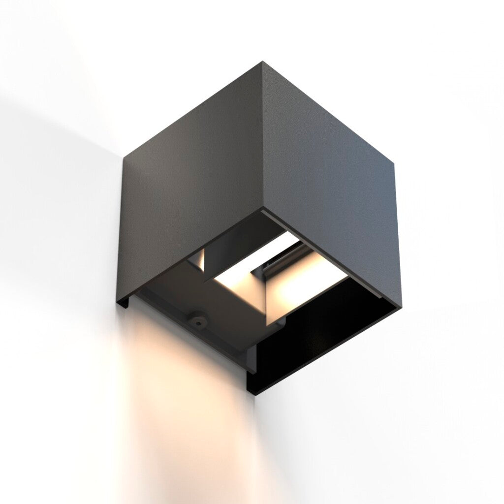 Hama Applique LED pour l'intérieur et l'extérieur, application WiFi et commande vocale, noire