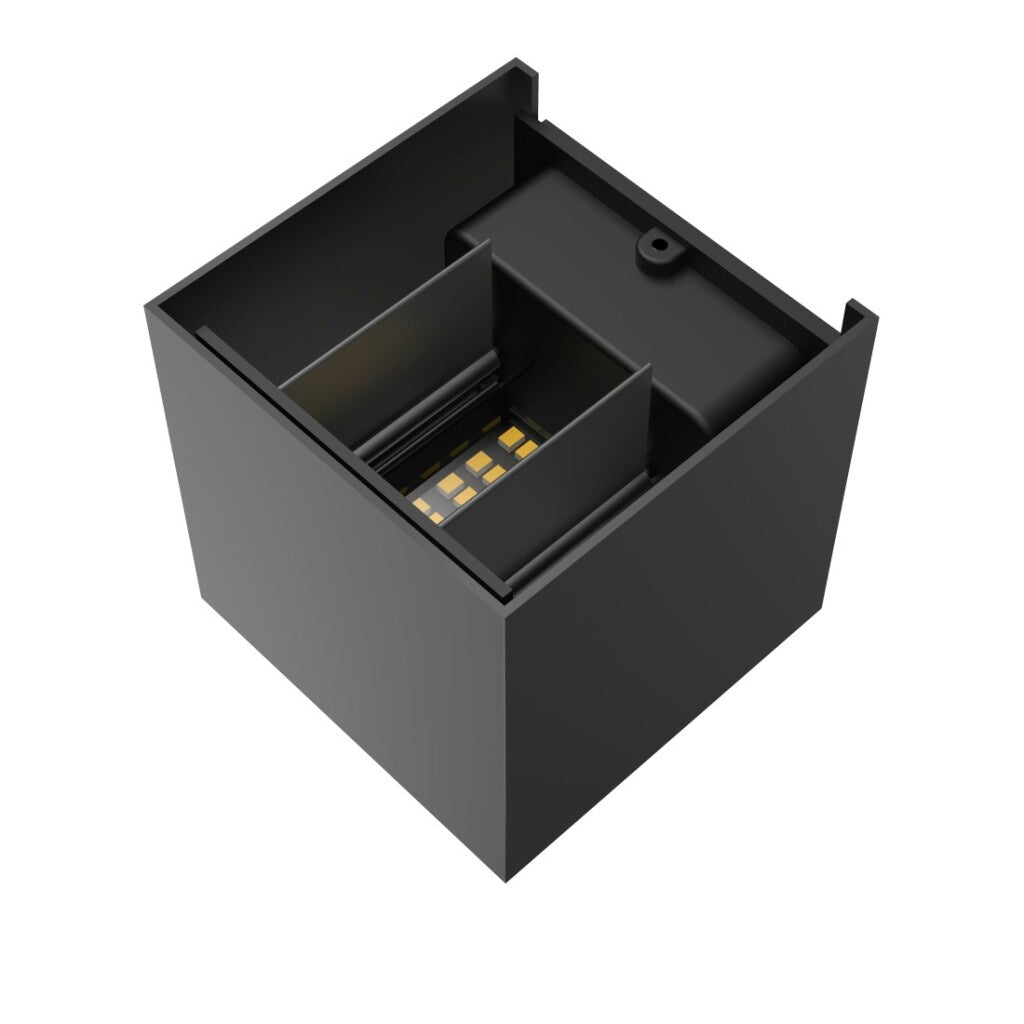 Hama Applique LED pour l'intérieur et l'extérieur, application WiFi et commande vocale, noire