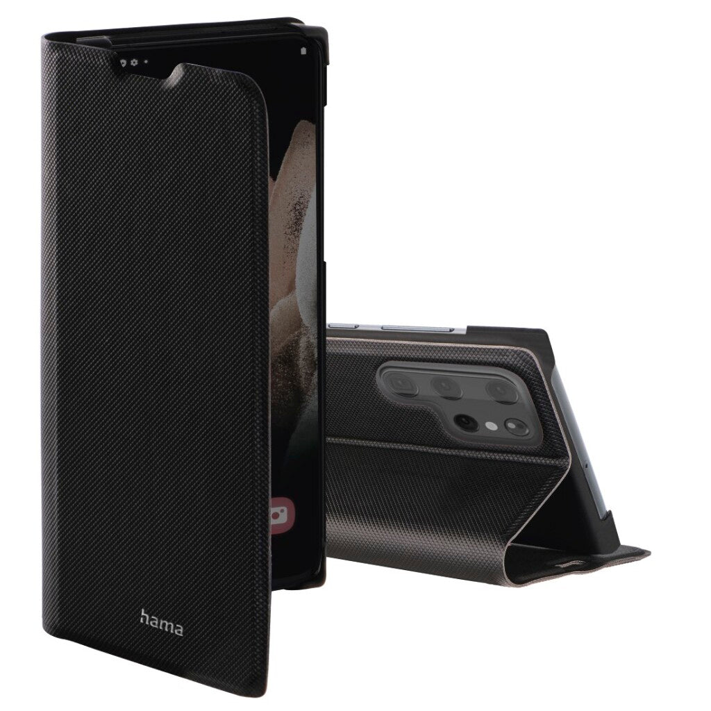 Livret Hama slim pro pour Samsung Galaxy S22 Ultra (5G) noir