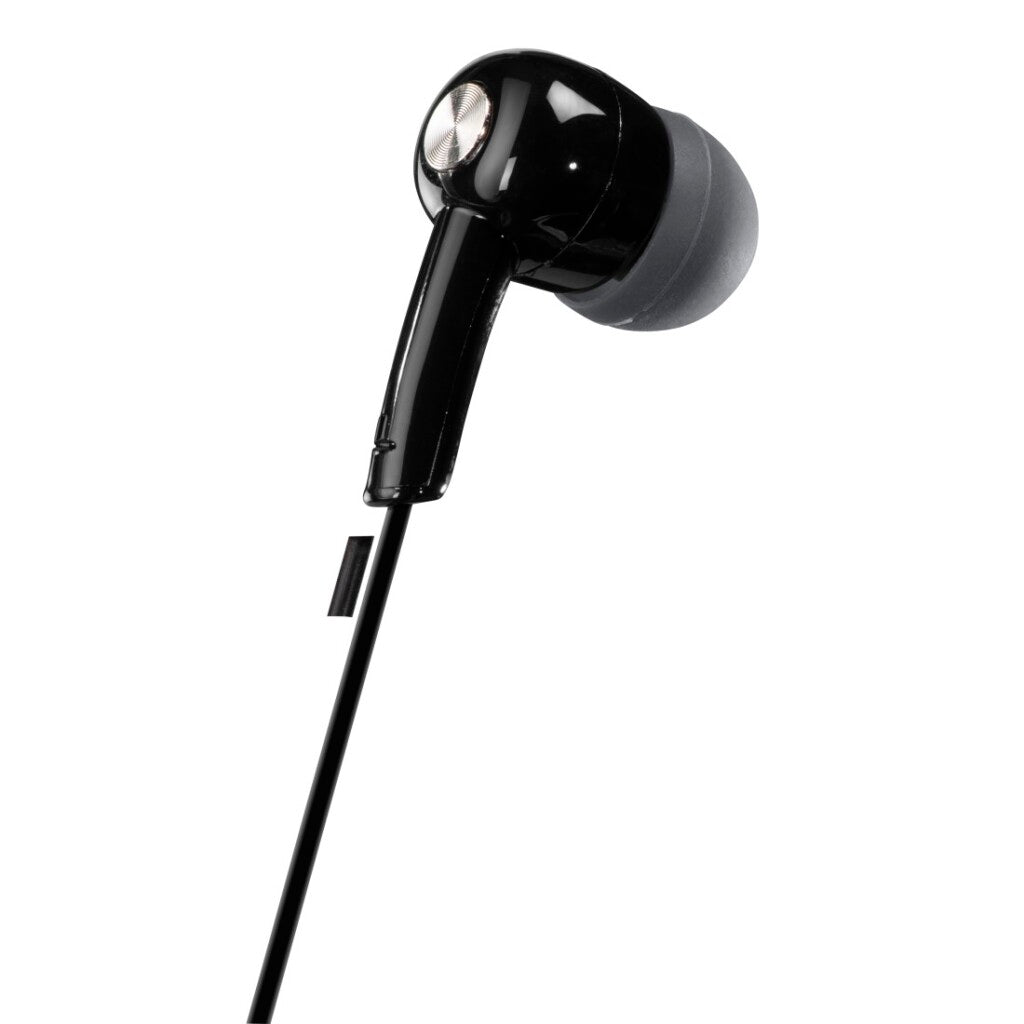 Hama bouchons d'oreilles brillants intra-auriculaires noirs