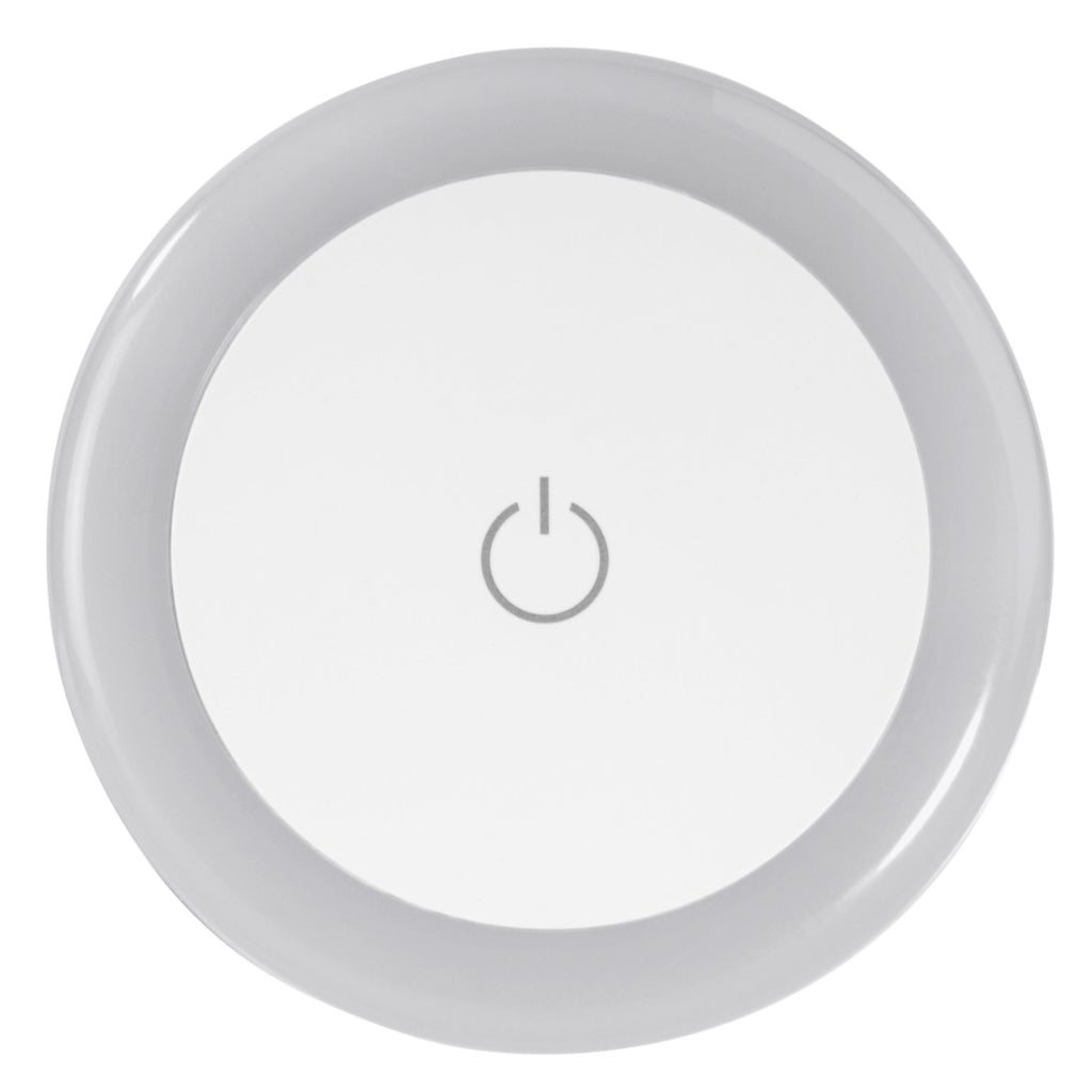 Hama Lampe de nuit LED avec interrupteur tactile pour prise, bouton tactile, lumière chaude