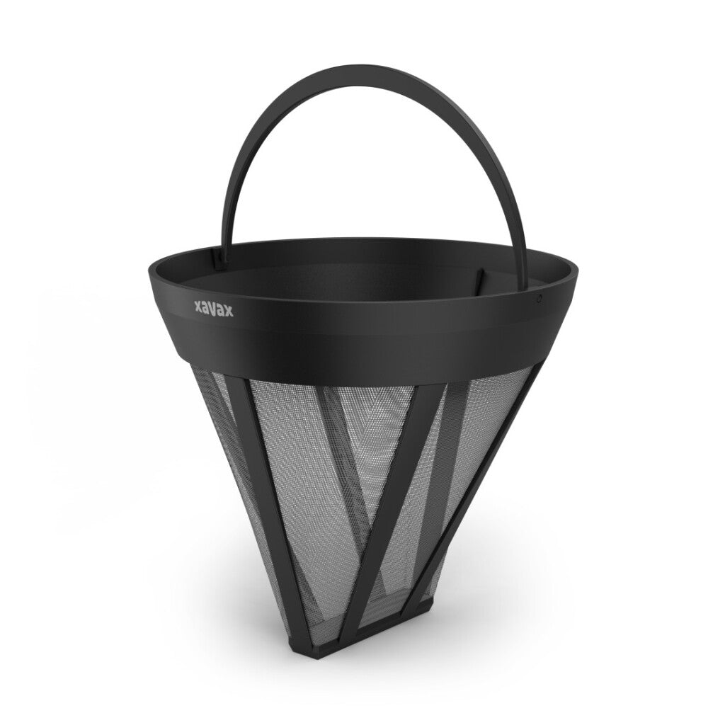 Xavax filtre permanent pour cafetière filtre à café remplacement taille 4 noir