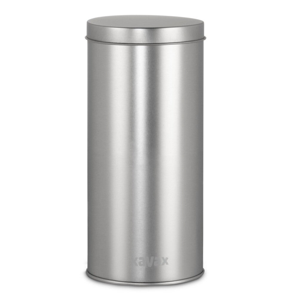 Boîte à dosettes de café Xavax pour ranger 20 dosettes Senseo, etc. métal argenté