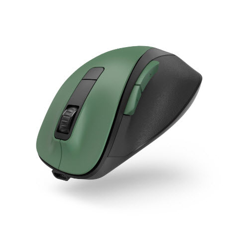 Souris optique sans fil Hama 6 boutons MW-500 recharge batterie ergo. vert forêt