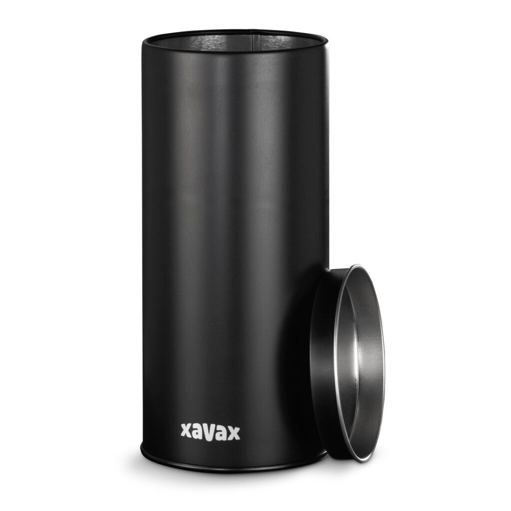 Boîte à dosettes de café Xavax pour stocker 20 dosettes Senseo etc. métal noir