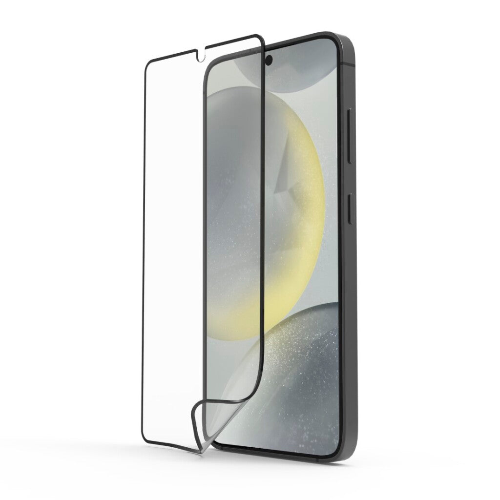 Hama Verre de protection pour téléphone super hybride pour Samsung Galaxy S24, aide au montage