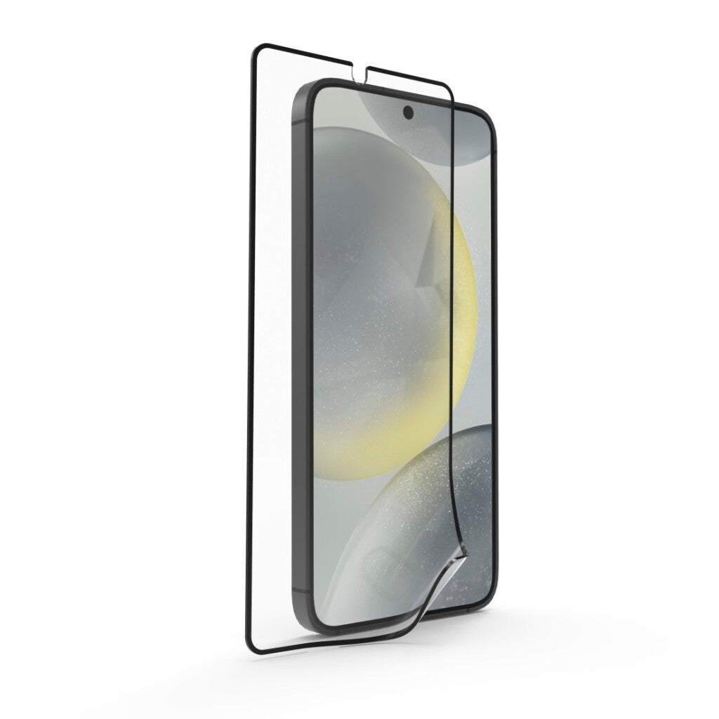 Hama Verre de protection pour téléphone super hybride pour Samsung Galaxy S24, aide au montage