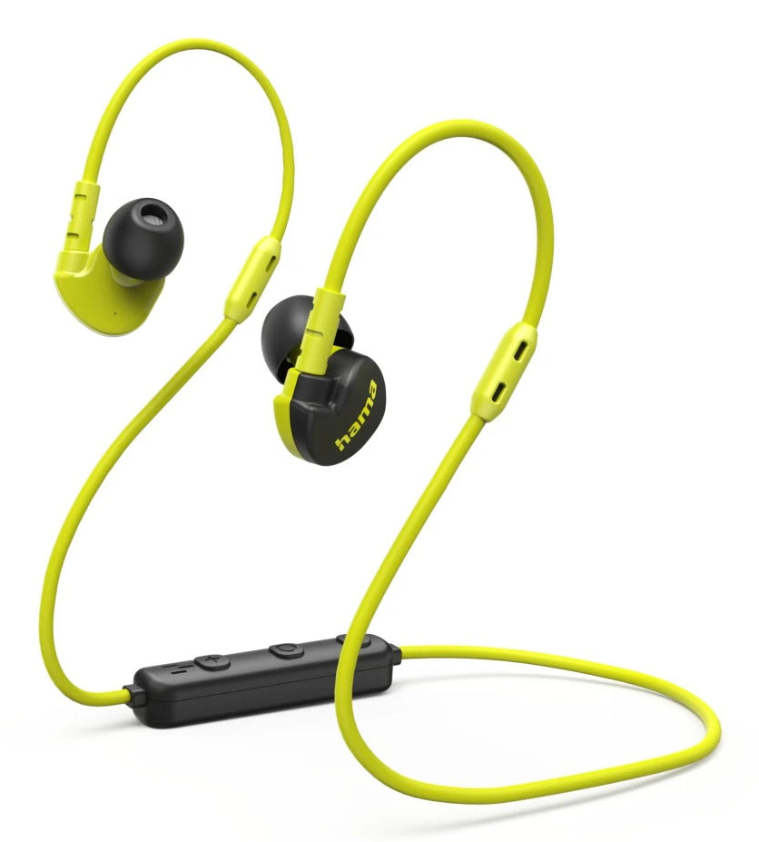 Enregistrement Bluetooth Hama ; écouteurs Freedom Athletics III, microphone intra-auriculaire, noir, ge