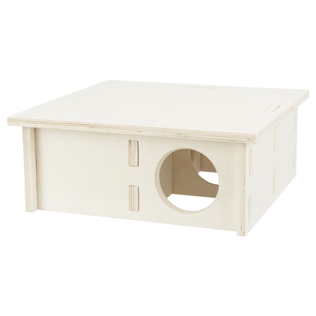 Trixie Rodent House 4 chambres en bois non traité naturel