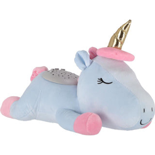 Projecteur câlin licorne bleu