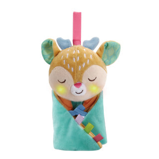 Vtech baby peluche 2en1 cerf + lumière et son