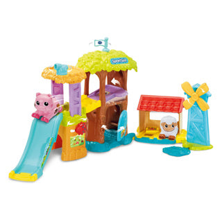 Vtech rôle terrain de jeu animal fou + chat vache