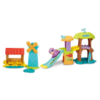 Vtech rôle terrain de jeu animal fou + chat vache