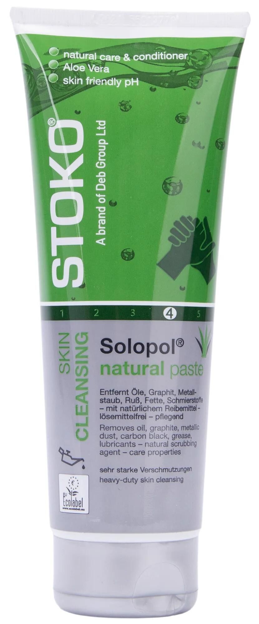 Stoko nettoyant pour les mains solopol naturel solopol 250 ml deb- nettoyant pour les mains