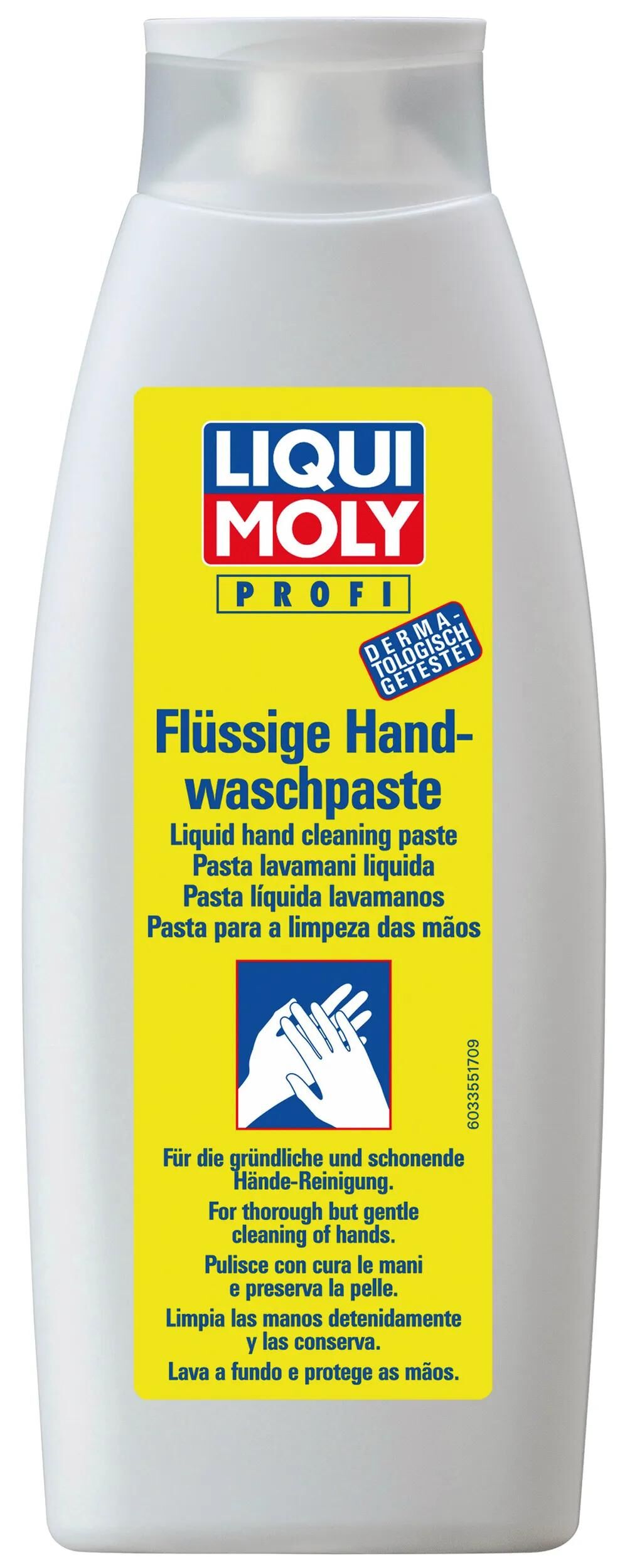 Liqui moly pâte nettoyante liquide pour les mains 500ml