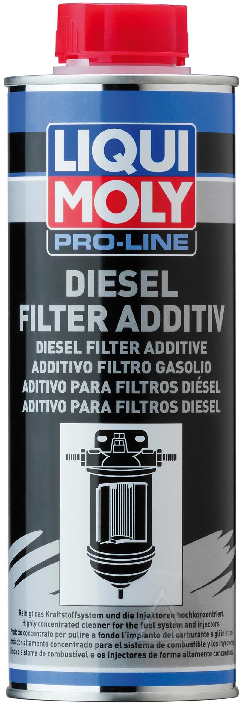 Liqui moly additiv pro-line filtre diesel additif pour filtre diesel lm pro line