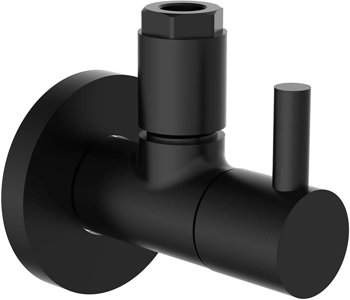 Schütte hoeksifon avec rosette ms 10 mm q noir