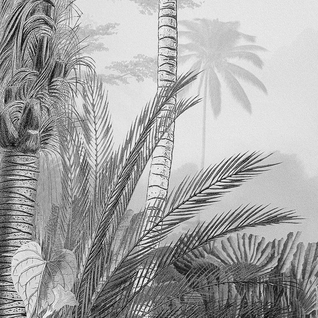 Komar Photo Wallpaper Lac Tropical Black blanc 200x270 cm