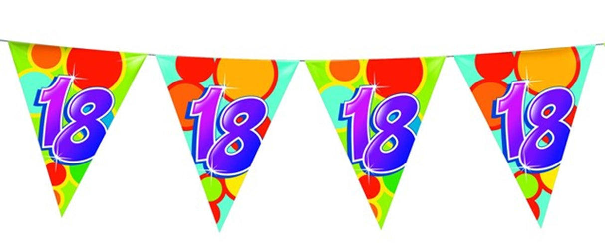 Haza flag line 10m numéros 18 ans pack de 10